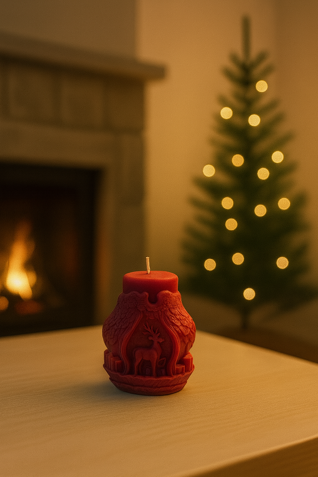 Deer Forest Candle