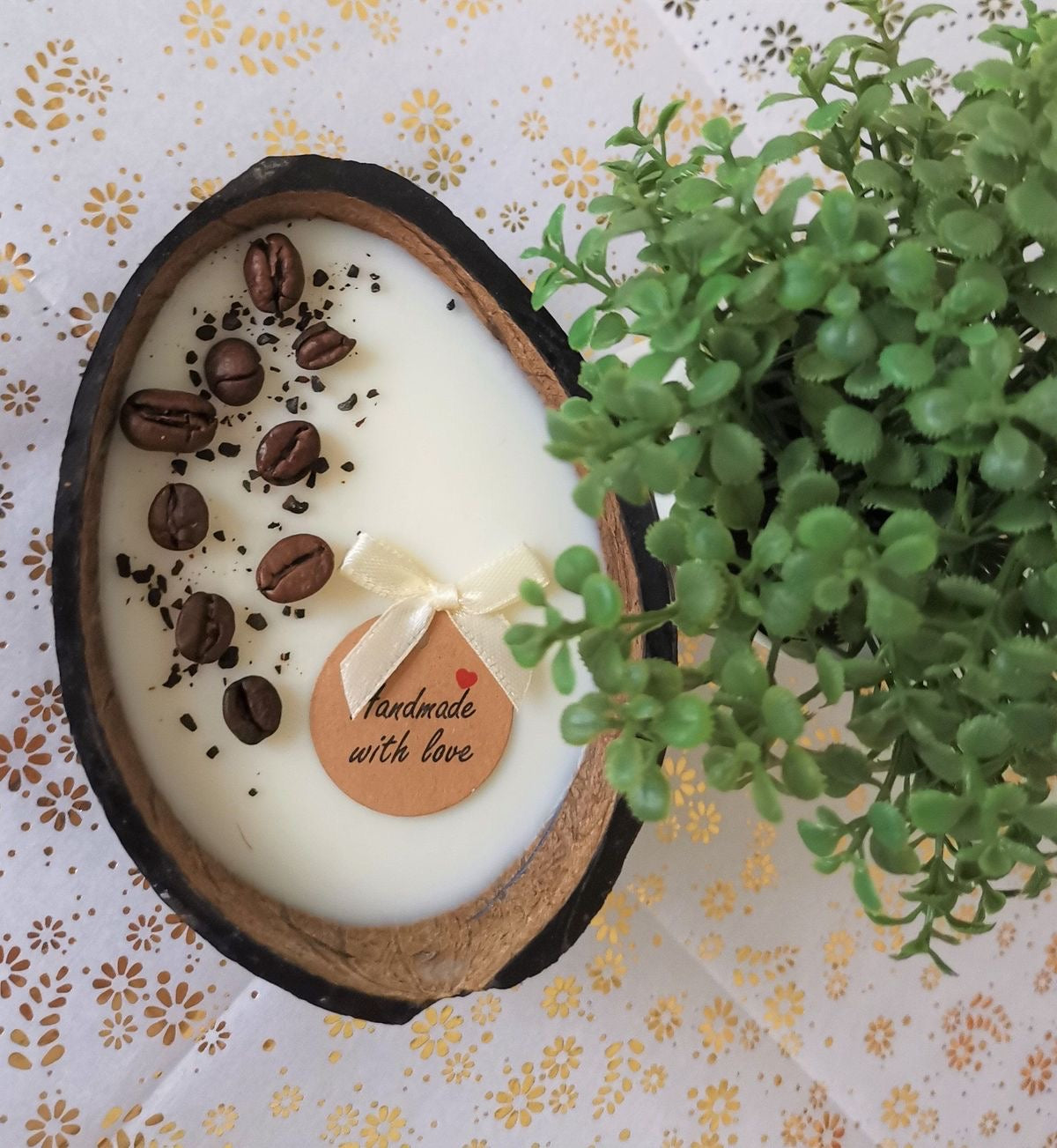 Coconut Shell Candle