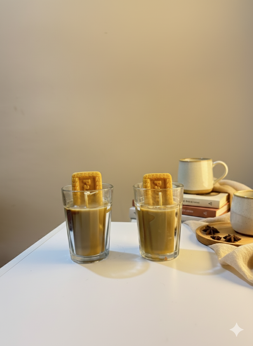 Chai Biscuit Candle