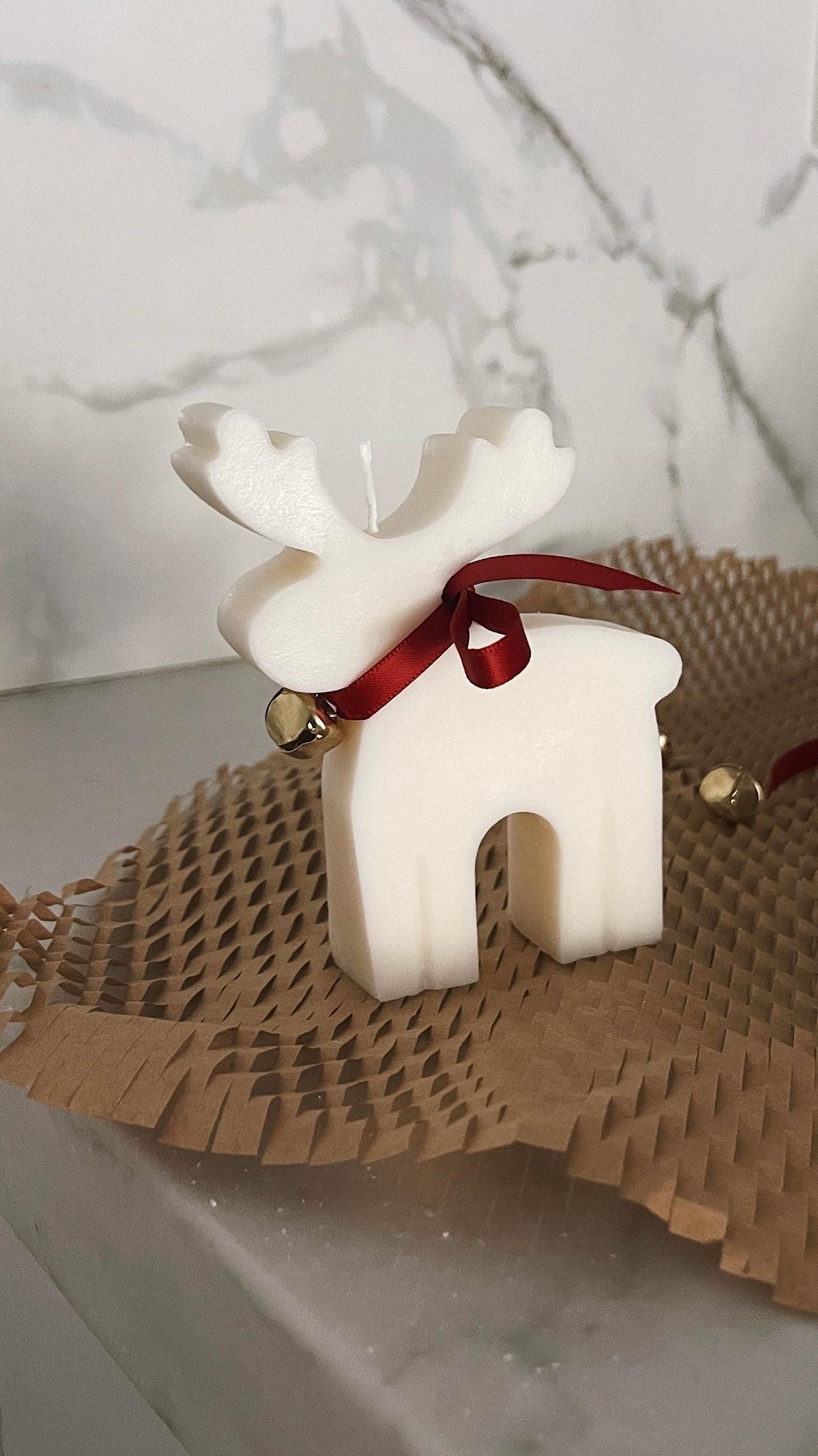 Reindeer Candle