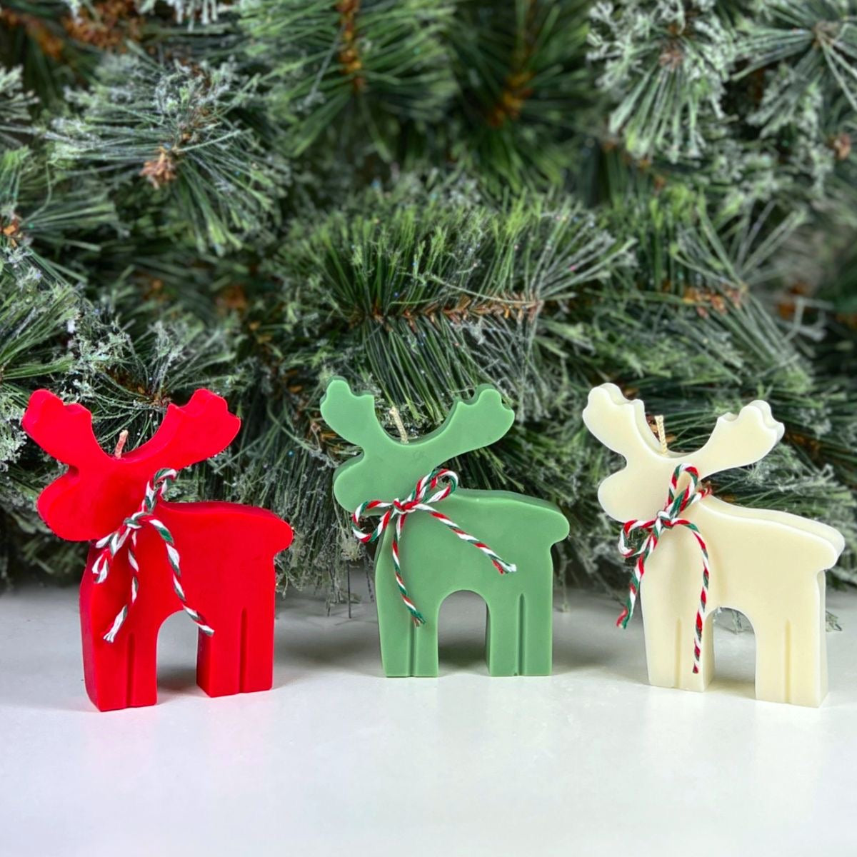 Reindeer Candle